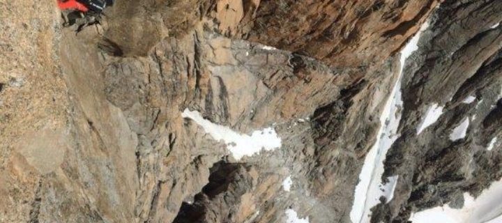 Arrampicata all’Aiguille de l’Argentière